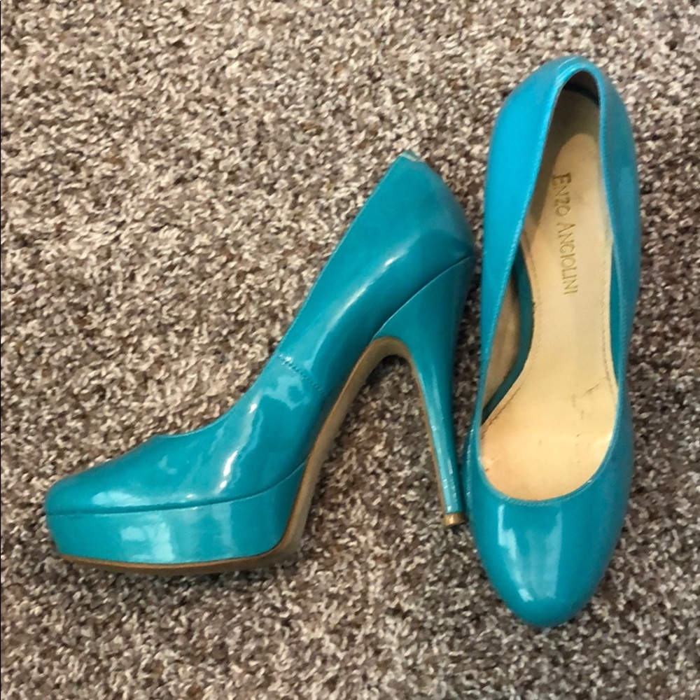 Turquoise Stilletos